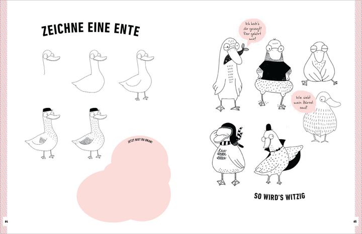 Image du produit Witzige Tiere zeichnen