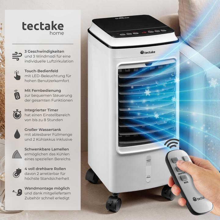 Image du produit tectake Climatiseur (10 m²)