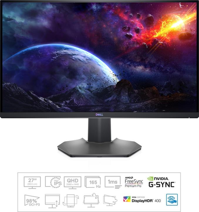 Image du produit Dell S2721DGFA (2560 x 1440 pixels, 27")