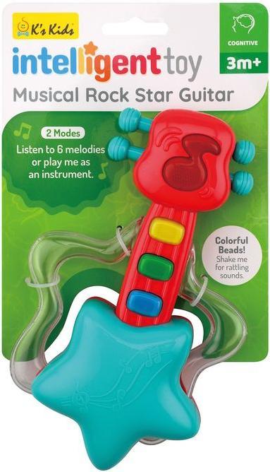 Produktbild K´s Kids KSKIDS Musikalische Rockstar-Gitarre