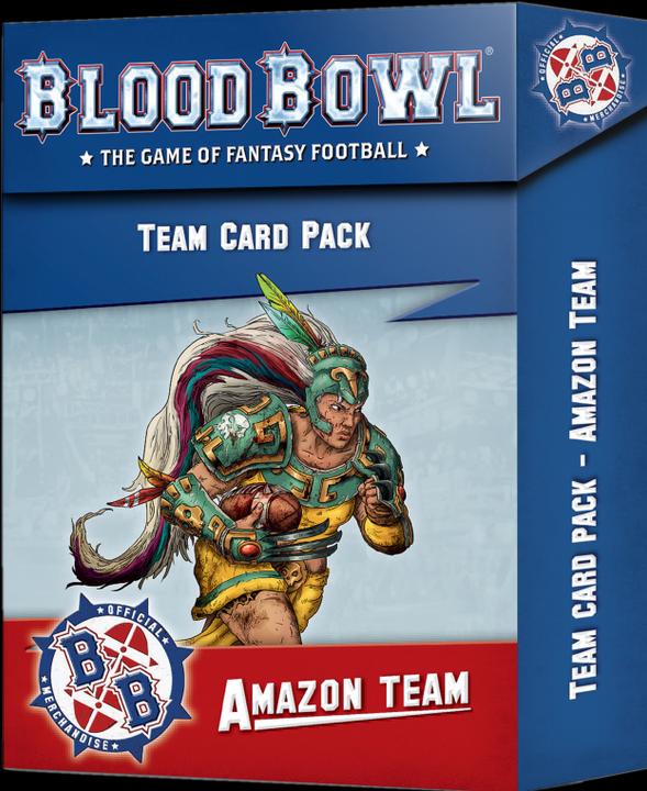 Actual product image Games Workshop Blood Bowl Amazon Team Card Pack