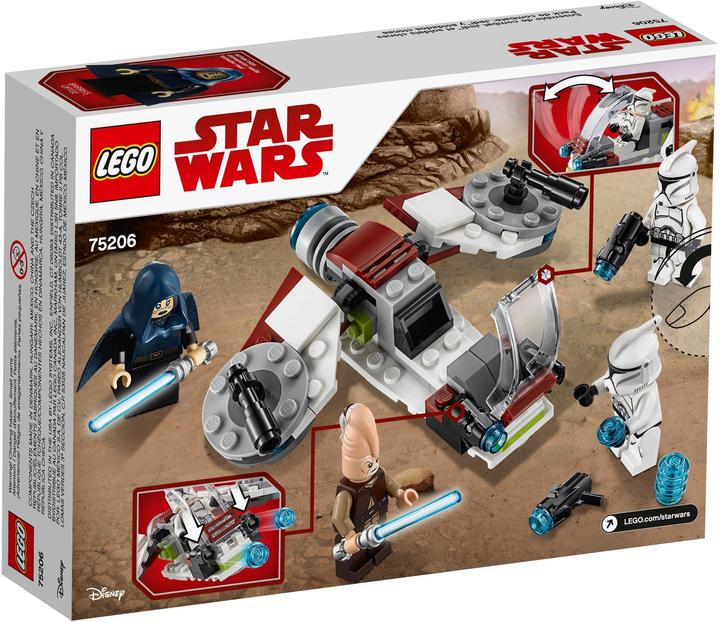Image du produit LEGO Jedi et Clone Troopers (75206, LEGO Star Wars)