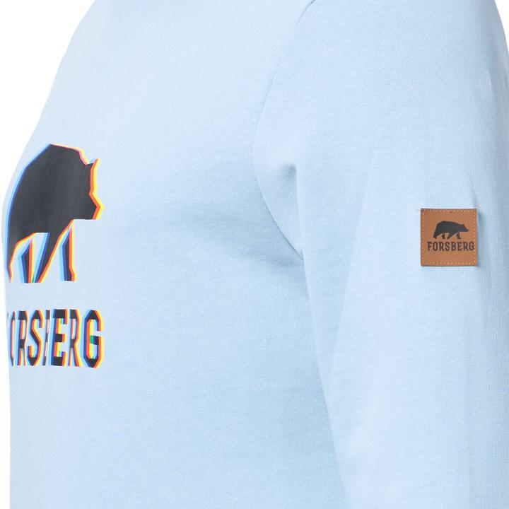 Actual product image Forsberg Hoodie with black Anaglyph logo (S)