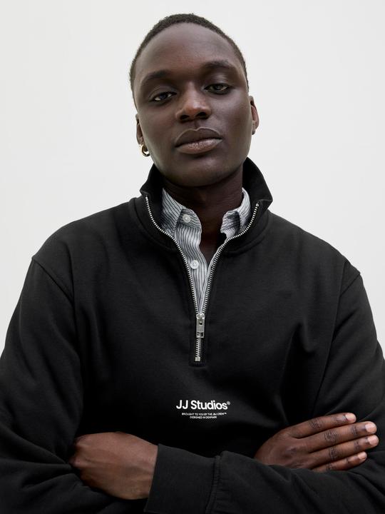 Actual product image Jack & Jones Jjesoho Sweat Quarter Zip Hn Noos (L)