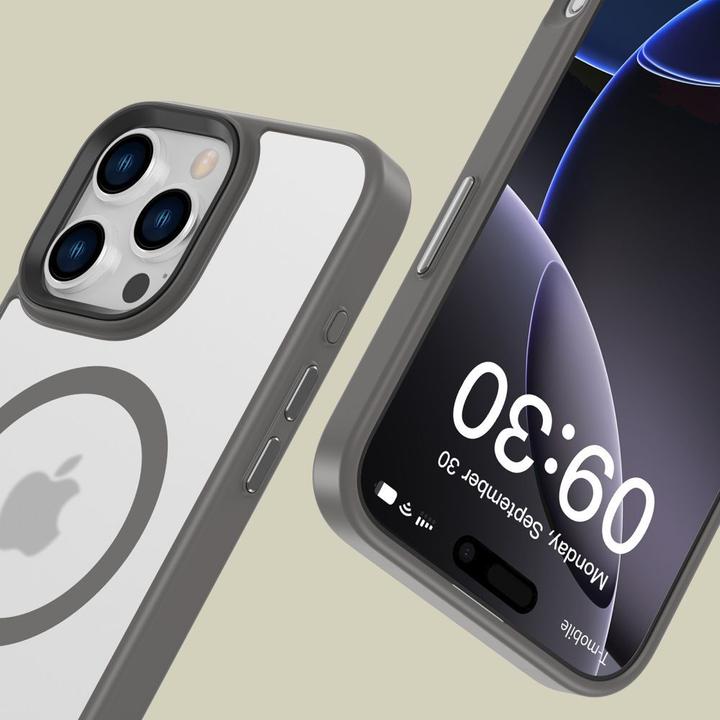 Produktbild Tech-Protect MagMat MagSafe case for iPhone 16 Pro Max - titanium (Apple iPhone 16 Pro Max)