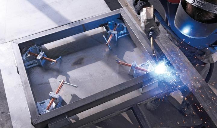 Actual product image Bessey Metal angle clamp WSM WSM9 (180 mm)
