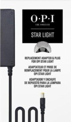 Actual product image OPI Replacement Adapter For Star Light Gel Lamp - Us Plug