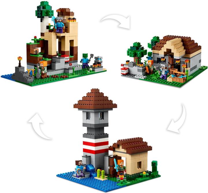 Actual product image LEGO The Crafting Box 3.0 (21161, LEGO Minecraft)