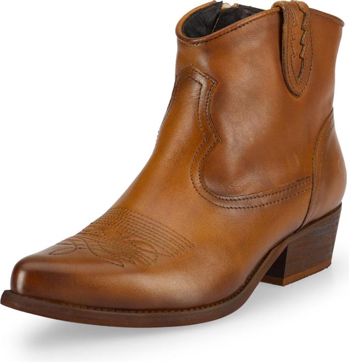 Actual product image Felmini The wide cowboy ankle boot made from Marvin leather is a trendy and comfortable choice. This wide (36)