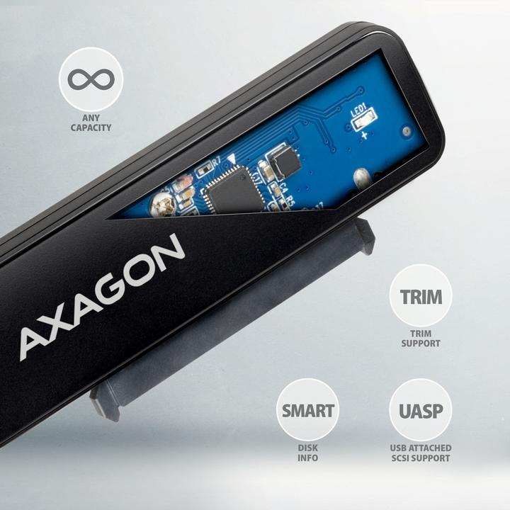 Actual product image Axagon ADSA-FP2C