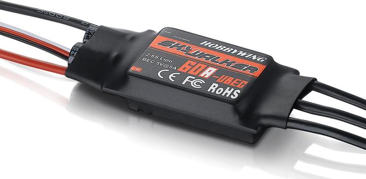 Image du produit Amewi Hobbywing Skywalker 60A régulateur brushless UBEC 2-6S