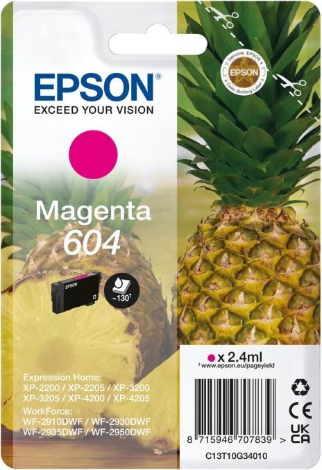 Actual product image Epson Ink/604 603 Starfish MG SEC (M)