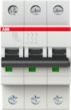 Produktbild ABB STOTZ-KONTAKT Leitungsschutzschalter S203-K10 K10A 3polig 6kA