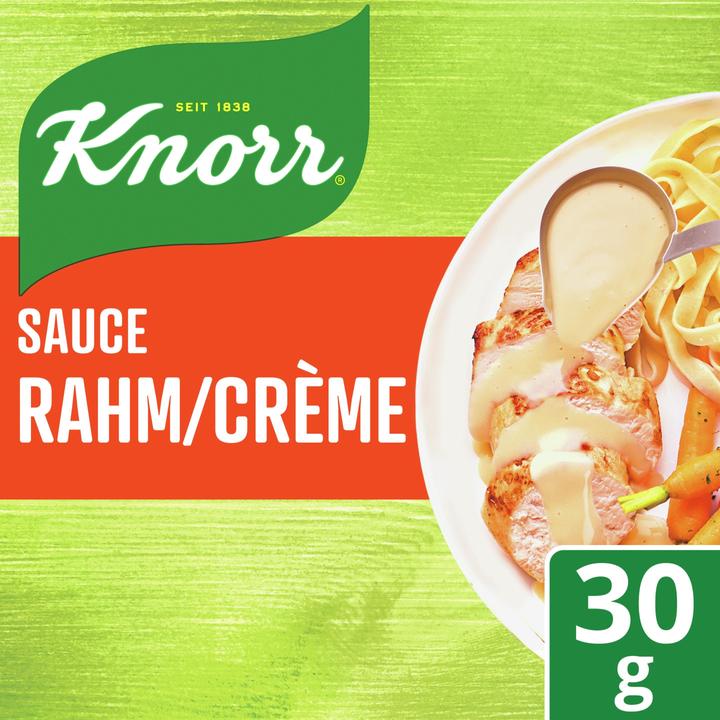 Immagine prodotto Knorr Bustina di salsa alla panna, salsa alla panna fine per carne, verdure o pasta, facile e veloce da (30 g)