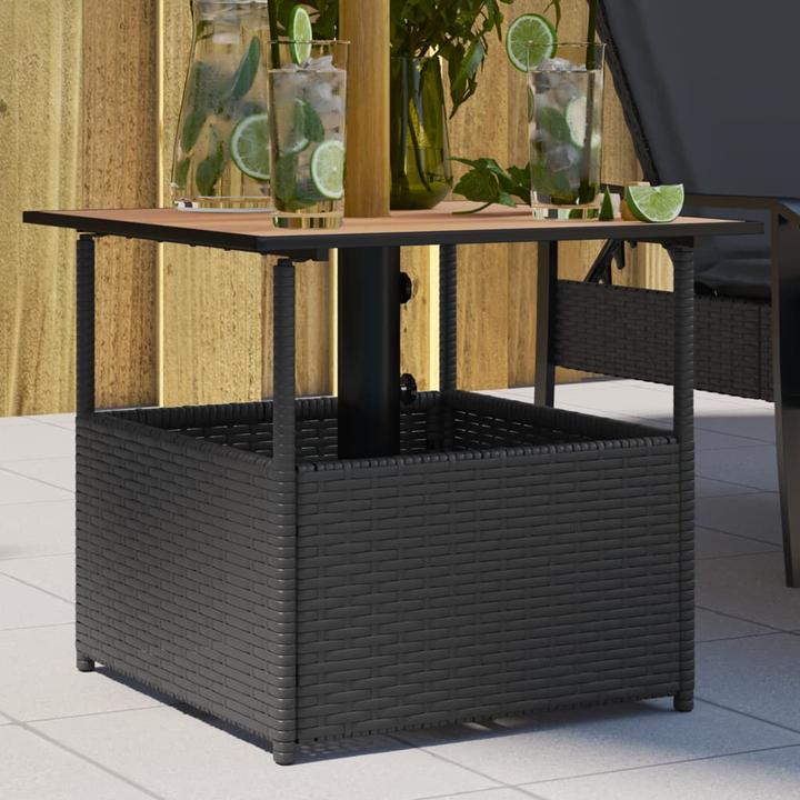 Actual product image VidaXL Gartentisch mit Schirmloch (55 cm)