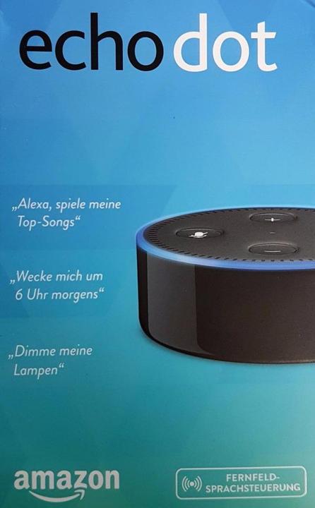 Actual product image Amazon Echo Dot 2nd generation (IFTTT, Amazon Alexa)