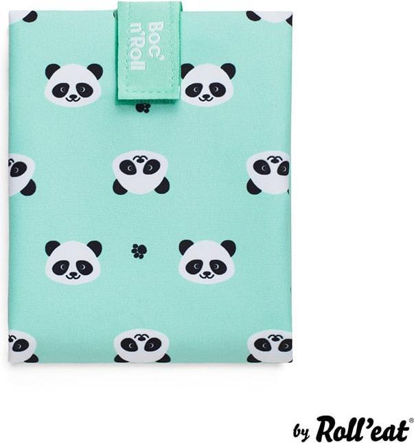 Actual product image Roll'Eat Lunch bag BocnRoll Animals Mint, Panda