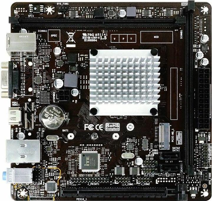 Biostar J4125NHU (BGA 1090, Intel SoC, Mini-ITX)