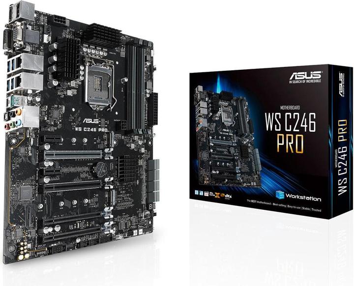 Produktbild ASUS C246 Pro (LGA 1151, Intel C246, ATX)