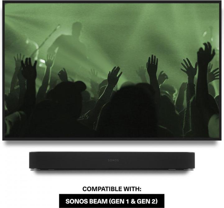 Actual product image Flexson Wall mount for Sonos Beam (1 pcs., Wall installation, Not movable)