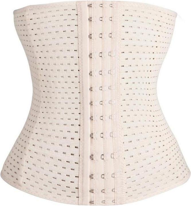 Produktbild JTI Taillentrainer / Trainingskorsett für Sanduhrfigur, M - Beige (M)