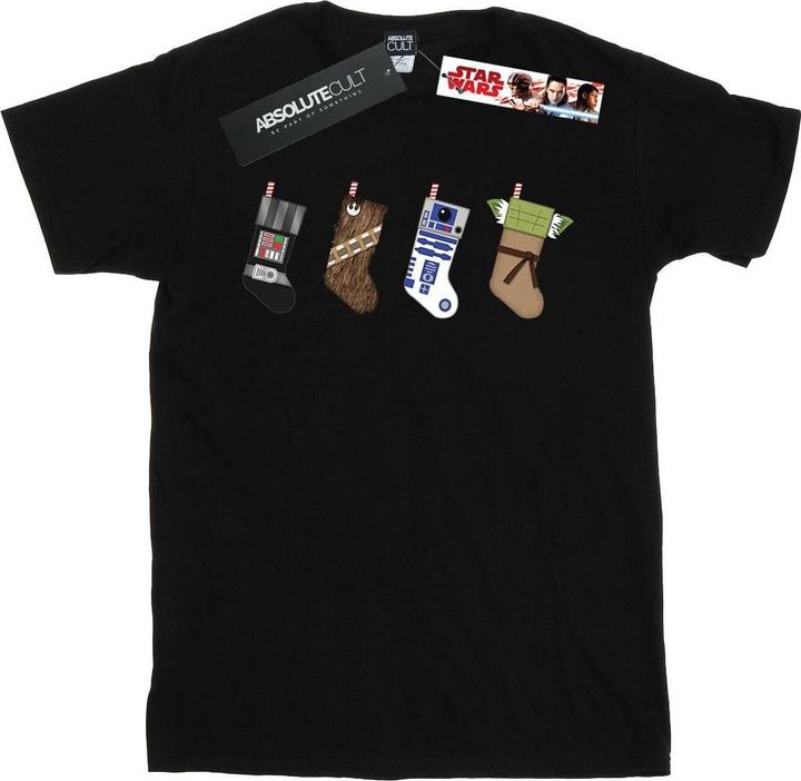 Star Wars Christmas Stockings TShirt (XXL)