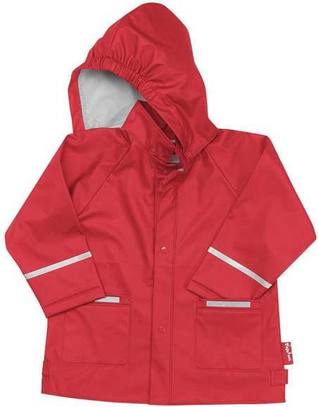 Playshoes Kinder Regenjacke basic rot