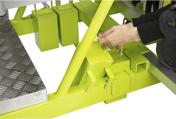Image du produit Pramac Nacelle, montée électrique - translation manuelle, hauteur de travail 5 m.