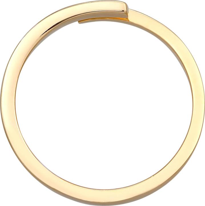 Actual product image Elli Ring Wrap Ring Open Statement Geo 925 Silver (54, 925 Silver)