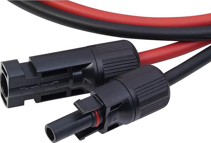 Actual product image Revolt Set of 2 solar panel connection cable (Solar cable)