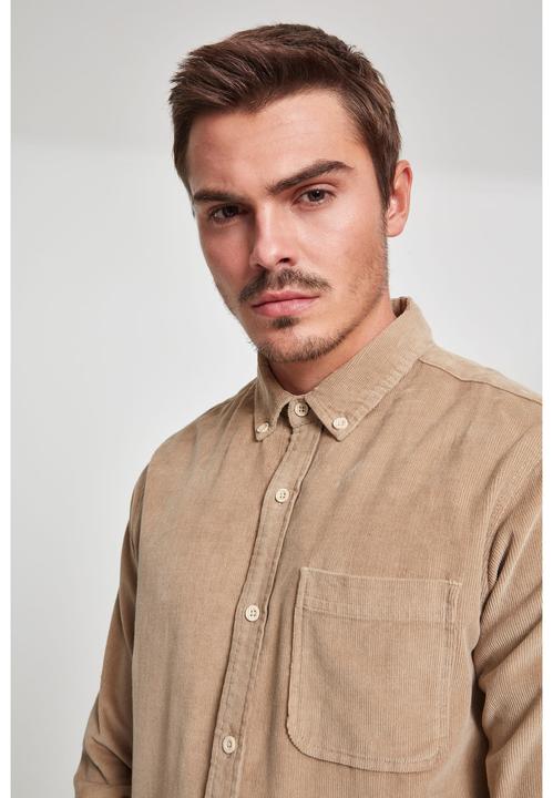 Produktbild Urban Classics UC Plus Size Corduroy Shirt (S)