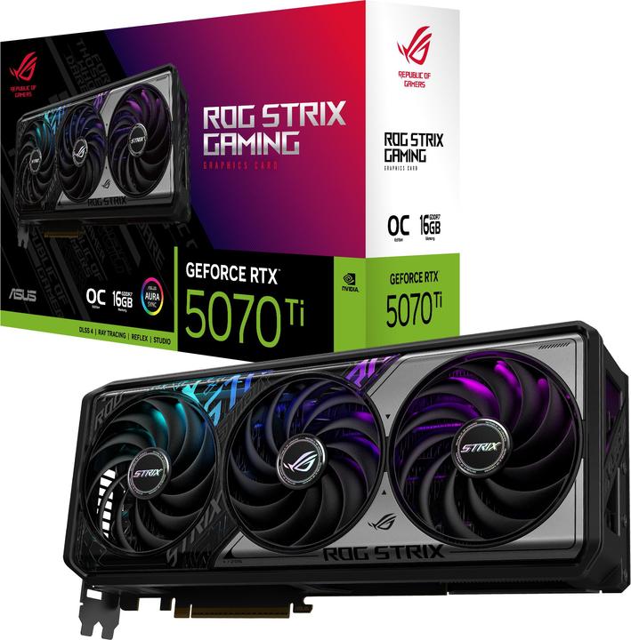 Produktbild ASUS ROG Strix GeForce RTX 5070 Ti OC (16 GB)