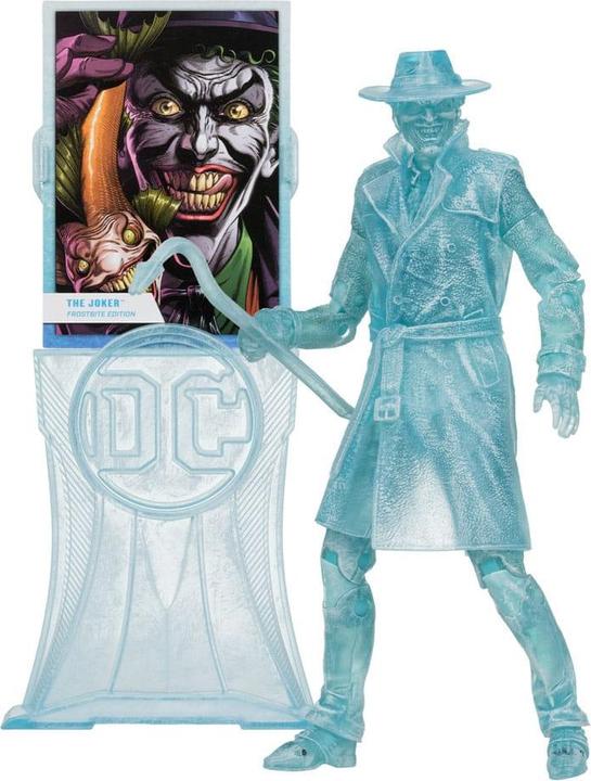 Produktbild McFarlane DC Multiverse Actionfigur The Joker (Batman: Three Jokers) (Frostbite) (Gold Label) 18 cm