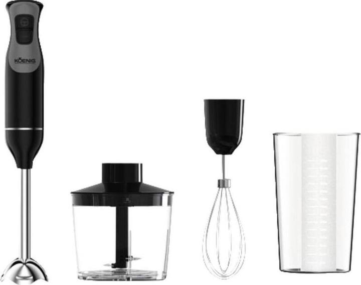 Actual product image Koenig Hand Blender Set Black Line
