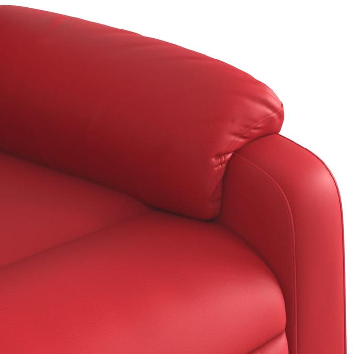 Productafbeelding VidaXL Massagefauteuil TV-fauteuil Relaxfauteuil Relaxfauteuil Rood kunstleer