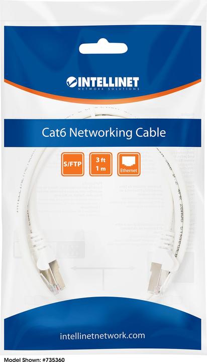 Produktbild Intellinet Patch-Kabel (S/FTP, CAT6, 7.50 m)
