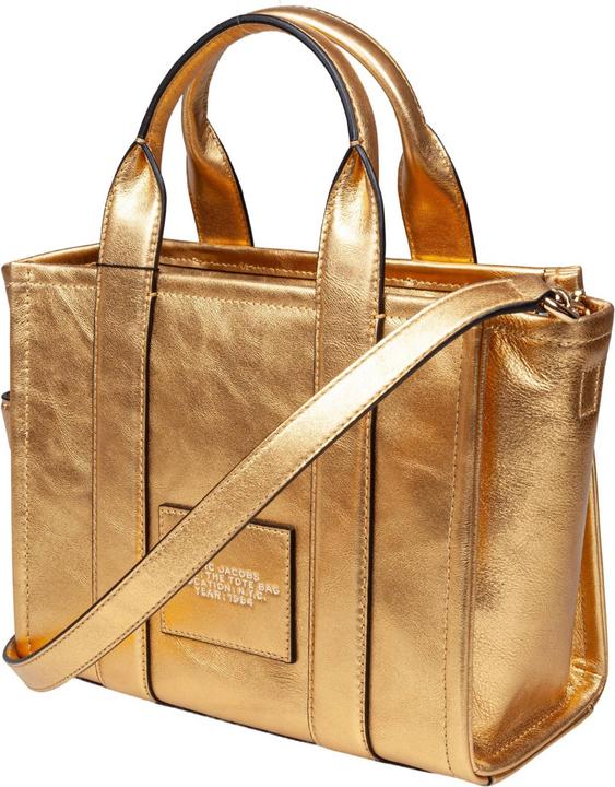 Immagine prodotto Marc Jacobs the small tote in laminated leather color gold