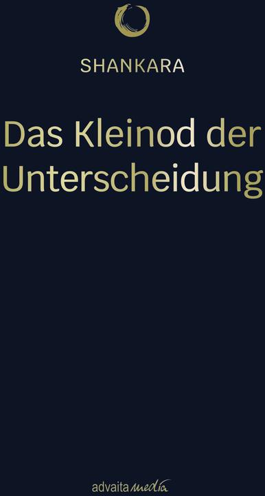 Produktbild Das Kleinod der Unterscheidung (Shankara, Deutsch)