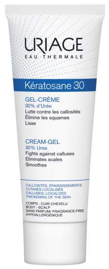 Actual product image Uriage Kératosane 30 Cream-Gel (Body cream, 75 ml)