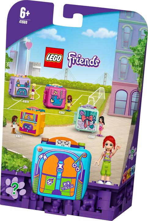 Actual product image LEGO Mia's Football Cube (41669, LEGO Friends)