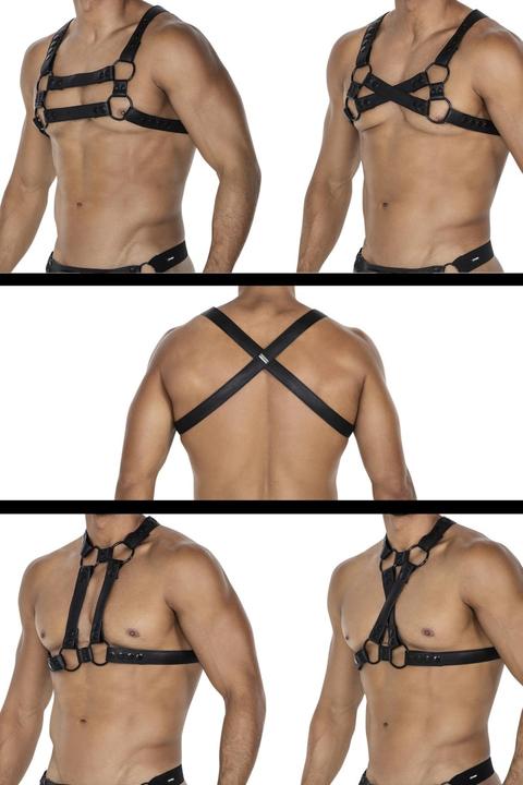 Cut4men Body Harness in schwarz (Taille unique)