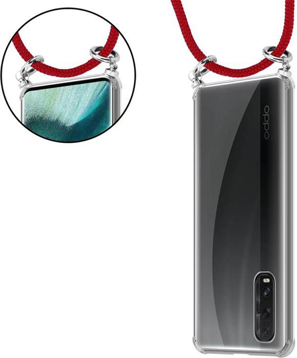 Produktbild Cadorabo TPU Handy Kette SILBER Cover