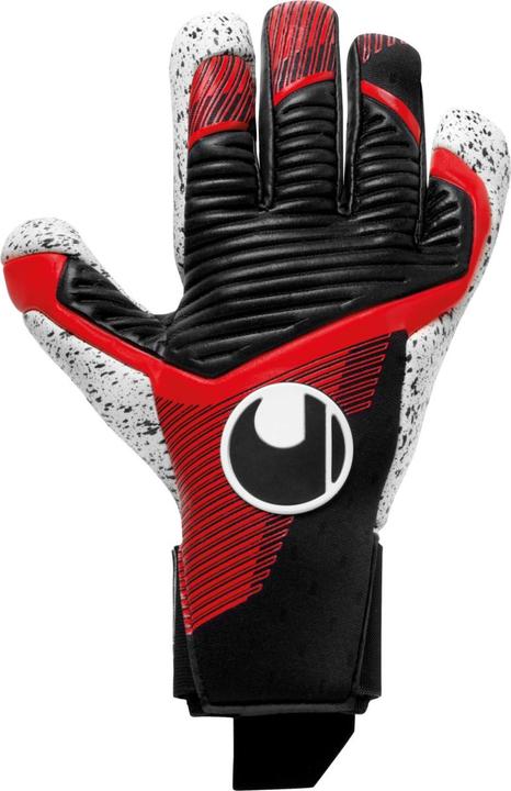 Uhlsport Powerline Supergrip HN Torwarthandschuhe schwarz/rot/Weiss (7.5)