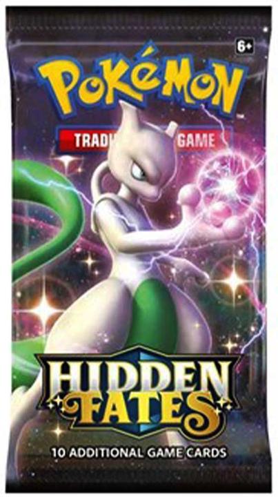 Actual product image Pokémon Hidden Fates (English, Booster Pack)