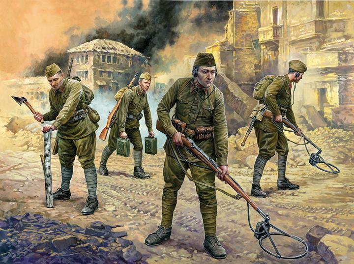 Produktbild Tamiya 1:72 WWII Soviet Engineers