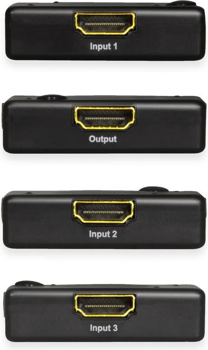 Actual product image LogiLink Switch HDMI port, 1080p/60Hz, Mini, HDCP, CEC