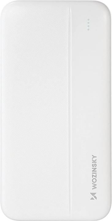Wozinsky powerbank Li-Po 10000mAh 2 x USB white (WPBWE1) (10000 mAh, 10 W, 10000 Wh)
