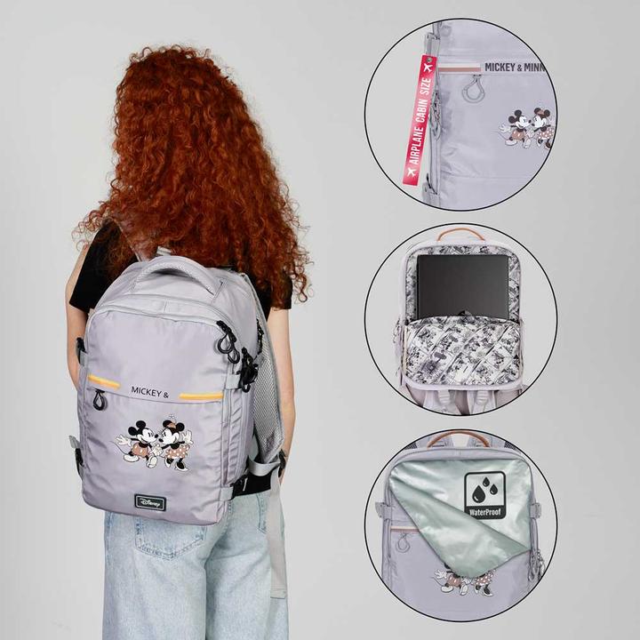 Produktbild Karactermania Mercury Backpack Underseat Cabin Bag 40x20x25cm Face