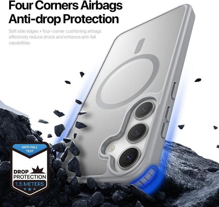 Image du produit Samsung Galaxy S25 Plus - Ducis Yind Series mit Magsafe in grau (Samsung Galaxy S25+)