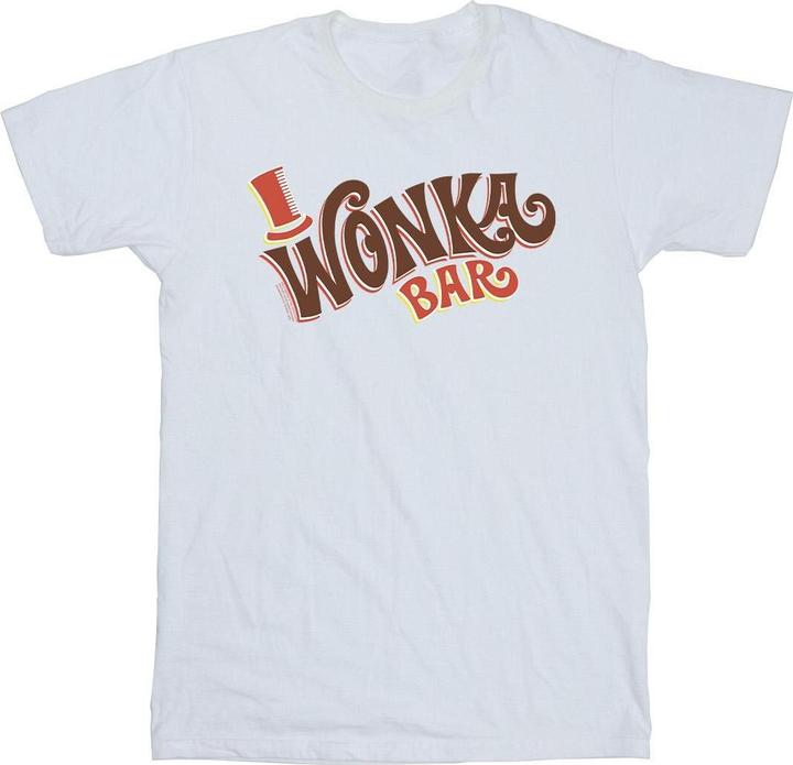 Immagine prodotto Willy Wonka & the Chocolate Factory Bar Logo Maglietta Ragazzi (104)